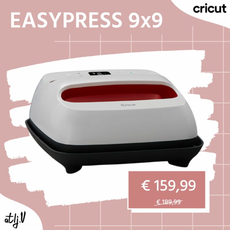 promo printemps cricut easypress 9x9
