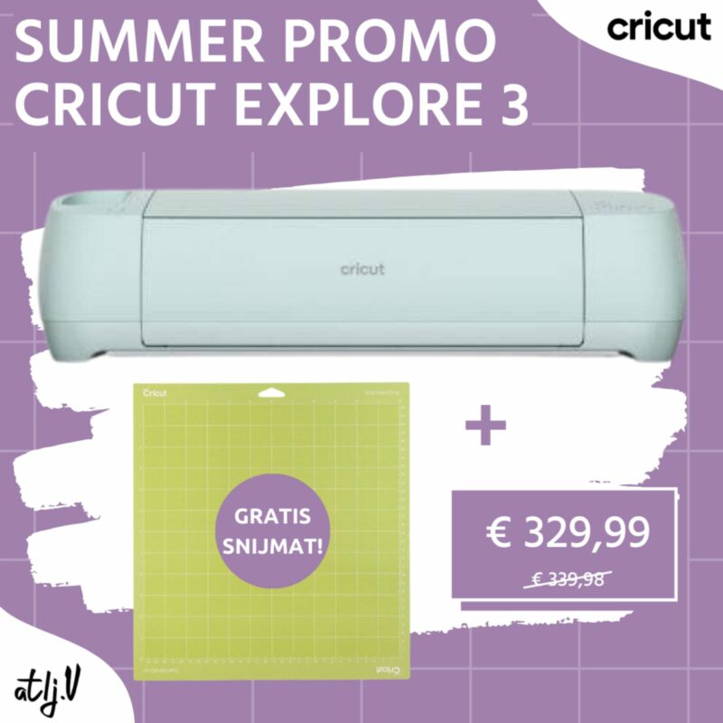 promo été 23 cricut explore 3