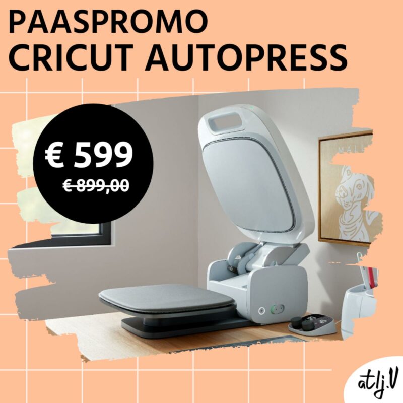 paaspromo 24 cricut autopress